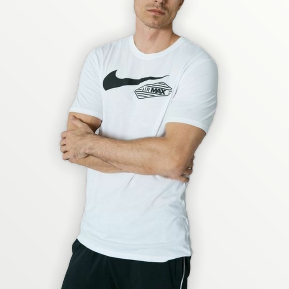 Nike Air Max 90 Retro Swoosh T-Shirt - Picture 1 of 4